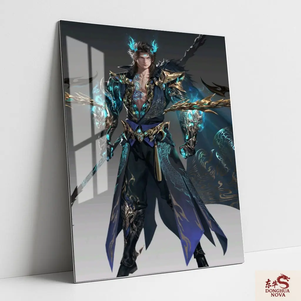 Ling Dong Metal Poster | Martial Universe Wall Poster 001 (0.45mm)
