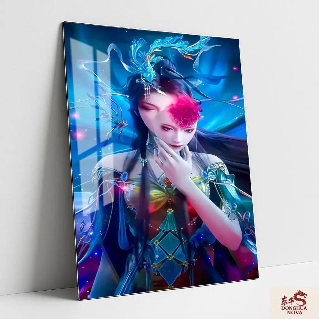 Yun Wangshu Metal Poster | ECLIPSE OF ILLUSION Wall Poster 003 (0.45mm)
