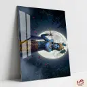 Shree Krishna Metal Poster | Divine wall Poster 009