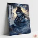 Lord Shiva Metal Poster | Divine wall Poster 013