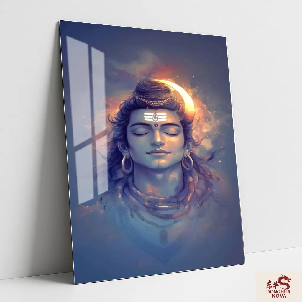 Lord Shiva Metal Poster | Divine wall Poster 015 (0.45mm)