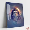 Lord Shiva Metal Poster | Divine wall Poster 015