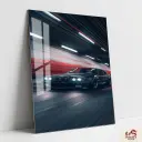 BMW E34 M5 Metal Poster | Cars & Bike wall Poster 004