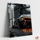MC LAREN P1 Metal Poster | Cars & Bike wall Poster 006