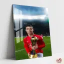 Cristiano Ronaldo Metal Poster | Games & Sports wall Poster 003