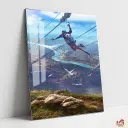 PURGATORY MAP Metal Poster | Games & Sports wall Poster 010