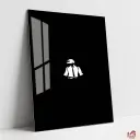 BGMI LOGO WITH BLACK BACKGROUND Metal Poster | Games & Sports wall Poster 013