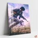 BGMI VICTOR IMAGE Metal Poster | Games & Sports wall Poster 015