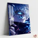 SATORU GOJO Metal Poster | JJK Anime wall Poster 002