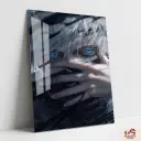 SATORU GOJO Metal Poster | JJK Anime wall Poster 003