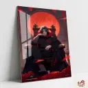 Itachi Uchiha Metal Poster | Naruto Anime wall Poster 006