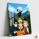 Team 7 Metal Poster | Naruto Anime wall Poster 009