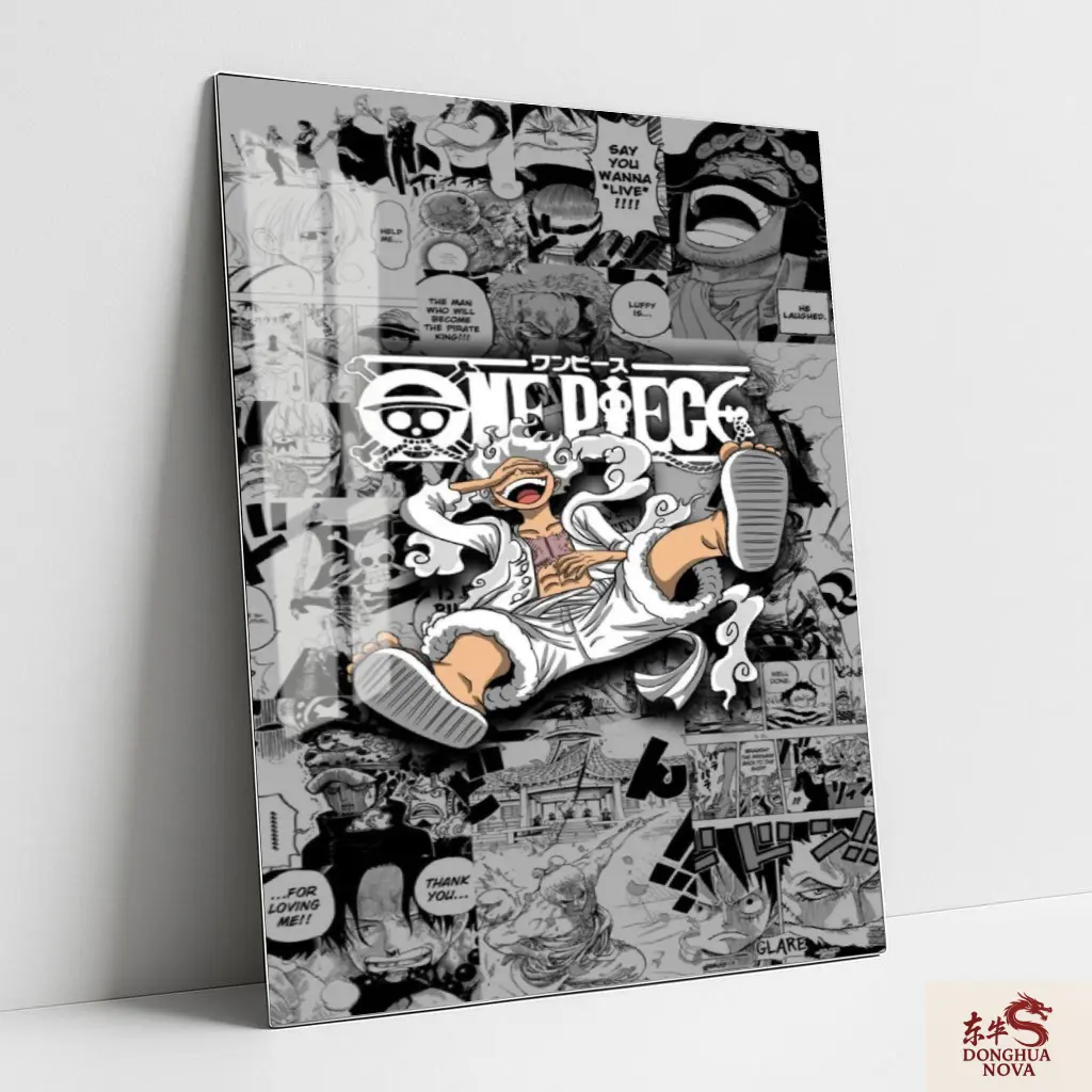 Luffy Metal Poster | One Piece Anime wall Poster 012 (0.45mm)