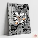 Luffy Metal Poster | One Piece Anime wall Poster 012