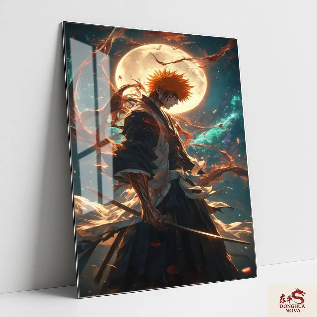 ICHIGO Metal Poster | Bleach Anime wall Poster 020 (0.45mm)