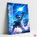 DORAEMON WITH NOBITA Metal Poster | Doraemon Anime wall Poster 023