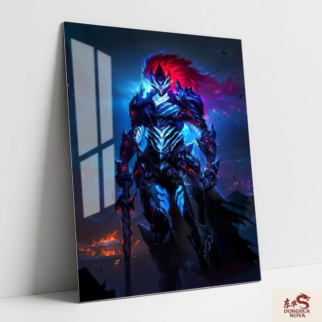 Igris The Blood Metal Poster |  Solo leveling Anime wall Poster 024 (0.45mm)