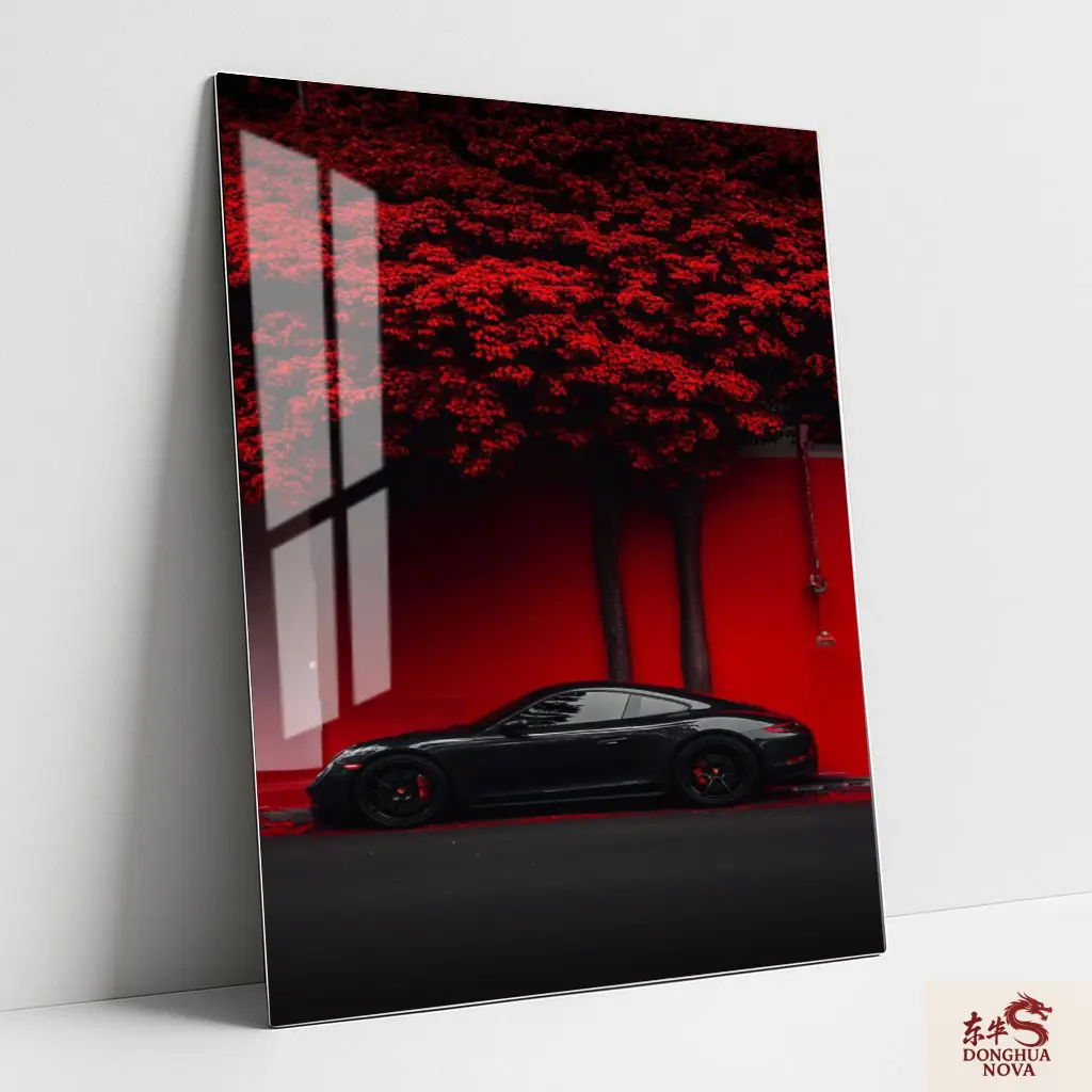 Porsche 911 carrera Metal Poster | Cars & Bike wall Poster 001   (0.45mm)