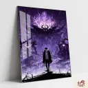 Shadow Monarch Sung Jin Ho Metal Poster | Anime wall Poster 001  