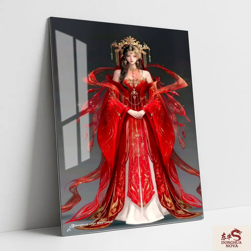 Huo Linger Metal Poster | Perfect World Wall Poster 002 (0.45mm)