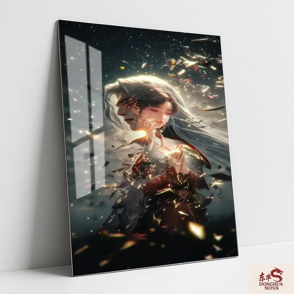 Huang x Linger Metal Poster | Perfect World Wall Poster 007 (0.45mm)